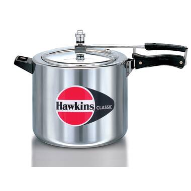 Pigeon aluminium pressure cooker best sale 10 litres